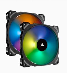 ABANICO CORSAIR ML140 RGB LED MAGNETIC LEVITATION 140MM DUAL PACK CO-9050078-WW