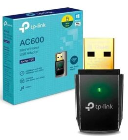 ADAPTADOR TP LINK INALAMBRICO DUAL BAND MINI ARCHER T2U AC600