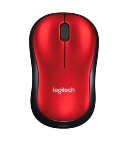 MOUSE LOGITECH INALAMBRICO M185 RED 910-003635