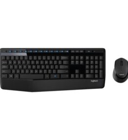 TECLADO Y MOUSE LOGITECH MK345 BLACK INALAMBRICO ESPAÃOL 920-007820