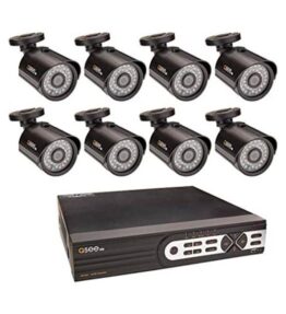 CAMARA VIGILANCIA QSEE SV KIT QT5716-16 16 CHANN + 8 CAMARAS 900 TVL + 1TB