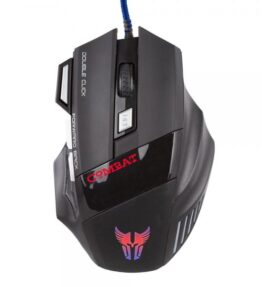 MOUSE ARGOM COMBAT USB BLACK ARG-MS-2042BK