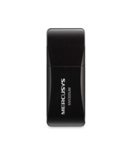 ADAPTADOR MERCUSYS MW300UM USB MINI INALAMBRICO N300 MW300UM (EU)