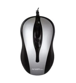 MOUSE ARGOM USB RETRACTIBLE GRIS ARG-MS-0008GR