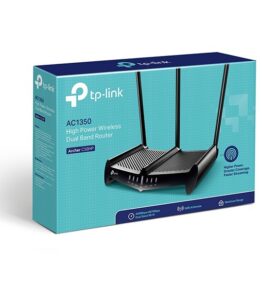 ROUTER TP LINK AC1350 HIGH POWER INALAMBRICO DUAL BAND ARCHER C58HP