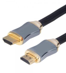 CABLE ARGOM HDMI BRAIDED G 10FT/3M ARG-CB-1920 GOLD PLATED CONECTOR