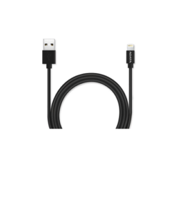 CABLE ADATA PARA IPHONE LIGHTNING BLACK AMFIPL-1M-CBK