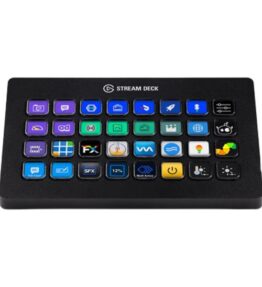 TECLADO STREAMING EL GATO XL MEMBRANA USB VARIOS BLACK 10GAT9901