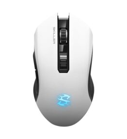 MOUSE SHARKOON INALAMBRICO SKILLER SGM3 WHITE (4044951026272)