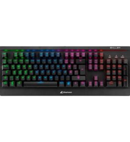 TECLADO GAMING RGB SHARKOON SKILLER SGK3 MECÃNICO ALÃMBRICO INGLÃS 4044951019922