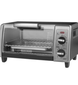 BLACK & DECKER HORNO 4 REBANADAS GRIS TO1705SG-LA