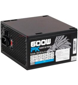 FUENTE DE PODER EAGLE WARRIOR WHITE 600W PK600RSF001X