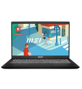 LAPTOP MSI MODERN 15 B7M 15.6" RYZEN 5 7530U 16GB 512GB SSD WIN 11 HOME PLUS ESPAÃOL NEGRO 9S7-15HK12-416