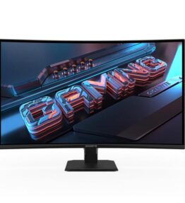 MONITOR 31.5" GIGABYTE GS32QC SA  2560X1440 165 HZ DP HDMI CURVO