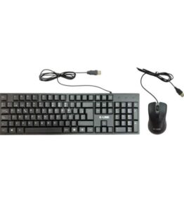 TECLADO Y MOUSE E-LINE USB BLACK KBS782U0001C KBS782+MS