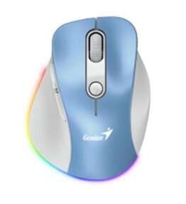 MOUSE GENIUS RS2 ERGO 9000S PRO LIGHT BLUE 31030039401