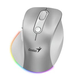 MOUSE GENIUS RS2 ERGO 9000S PRO SILVER 31030039402