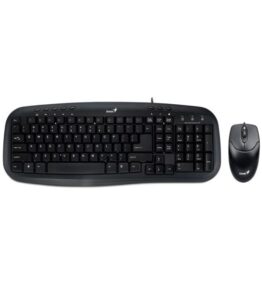 TECLADO Y MOUSE GENIUS SMART KM-200 SP USB BLACK 31330003401