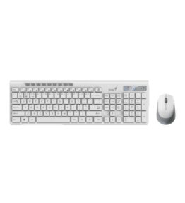 TECLADO Y MOUSE GENIUS SLIMSTAR 8230 SP WHITE 31340015401