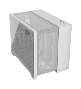 CASE GAMING  CORSAIR AIRFLOW DOBLE CAMARA MEDIA TORRE 2500D VIDRIO TEMPLADO WHITE CC-9011264-WW