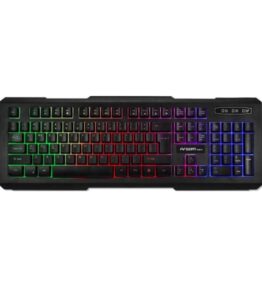 TECLADO ARGOM GAMING COMBAT USB BLACK ARG-KB-2055BK