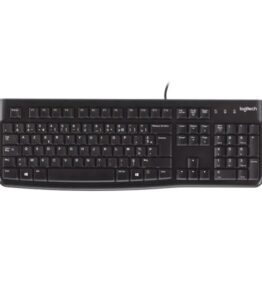 TECLADO LOGITECH K120 BLACK USB INGLES 920-002478