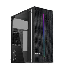 CASE GAMING EAGLE WARRIOR CM26KTRA001C MICRO ATX PANEL LATERAL ACRILICO BLACK USB 2.0*2 + HD AUDIO