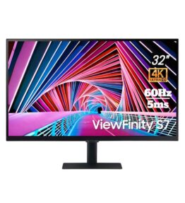 MONITOR 32" SAMSUNG S70A 4K  3840X2160 UHD HIGH RESOLUTION  LS32A700NWNXZA