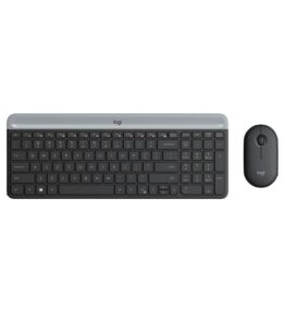 TECLADO LOGITECH MK470 GRAFITO INALAMBRICO INGLES 920-009437