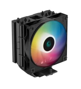 ABANICO DEEPCOOL AG400 BK ARGB 120MM SIMPLE PARA CPU NEGRO R-AG400-BKANMC-G2