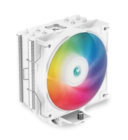 ABANICO DEEPCOOL AG400 WH ARGB 120MM SIMPLE PARA CPU BLANCO R-AG400-WHANMC-G2