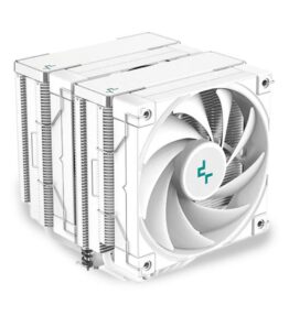 ABANICO DEEPCOOL AK620 WH 120FDB DOBLE PARA CPU SILENCIOSO BLANCO R-AK620-WHNNMT-G1