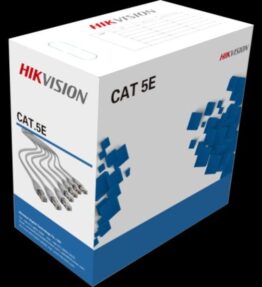 CABLE UTP HIKVISION CAT5E 305 M DS-1LN5E-E/E (SOLID COOPER. 0.45 MM. CMX) 307400069