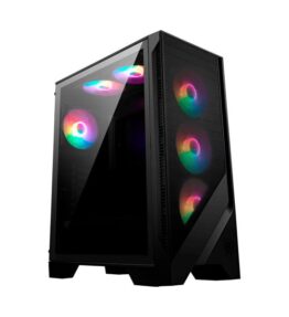 CASE GAMING MSI MAG FORGE 120A AIRFLOW 2XUSB 2.0 1XUSB3.2 1X 6X120MM AUTO RGB 306-7G23A21-809