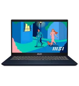 LAPTOP MSI MODERN 15 B13M-861XCR 9S7-15H114-861 15.6" I5-1335U 8GB ONBOARD 512GB SSD BLUE SIN SISTEMA OPERATIVO-SPANISH