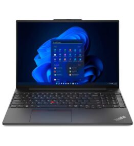 LAPTOP LENOVO THINKPAD E16 GEN 1 WUXGA 16" I7-1355U 16GB 1TB SSD WIN 11 PRO INGLES NEGRO 21JNS0F300