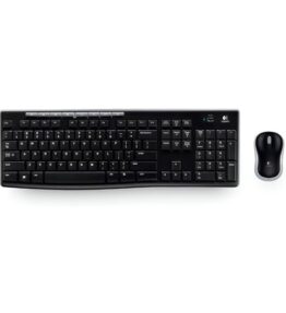 TECLADO Y MOUSE COMBO INALAMBRICO LOGITECH MK270 NEGRO 920-004536