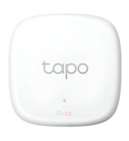 SENSOR DE HUMEDAD Y TEMPERATURA INTELIGENTE TP LINK T310 US AUTOMATIZACION DEL HOGAR BLANCO