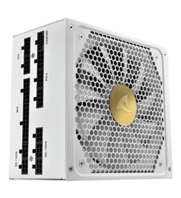 FUENTE DE PODER SHARKOON REBEL P30 GOLD 1000W ATX3.0 BLANCO 4044951038534