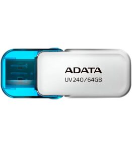 MEMORIA USB 64GB ADATA BLANCO AUV240-64G-RWH