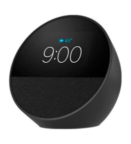 AMAZON ECHO SPOT 2024 CON RELOJ, ALARMA Y ALEXA B0BFCBKXWLB