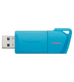 MEMORIA USB 128GB 3.2 KINGSTON DT EXODIA M NEON AZUL KC-U2L128-7LB