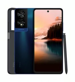 CELULAR TCL 40 NEXT PAPER 8+256GB SIM MIDNIGHT BLUE CON ESTUCHE Y T-PEN DUAL TCL-T612B2-2S-B