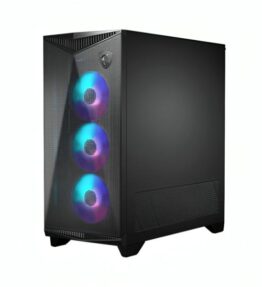 CASE GAMING MSI MPG GUNGNIR 300R AIRFLOW VIDRIO TEMPLADO 4 VENTILADORES RGB NEGRO 306-7G21R21-W57