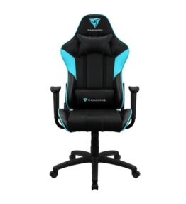 SILLA AEROCOOL THUNDERX3 EC3-BLACK-CYAN(STEEL BASE) TEGC-2027101.C7