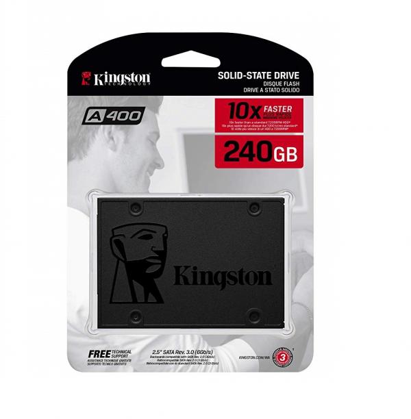 HD INTERNO SOLIDO 240GB KINGSTON SQ500 2.5" SATA III 500MB/S / 350MB/S SQ500S37/240G