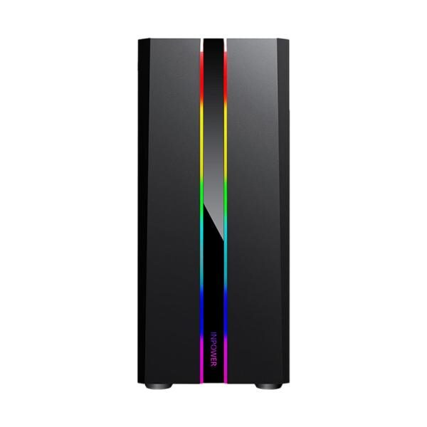 CASE GAMING RGB EAGLE WARRIOR TLALOC CG05R CG05RDRA001C MID TOWER SIN VENTILACIï¿½N INCLUIDA CON VIDRIO LATERAL Y TIRA RGB