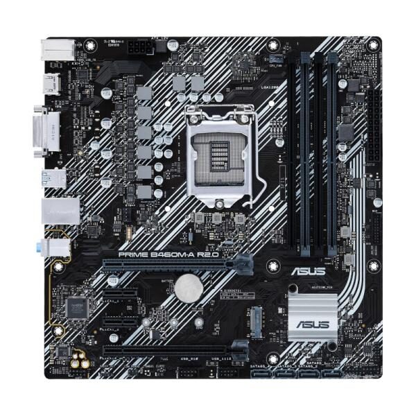 TARJETA MADRE ASUS PRIME B460M-A R2.0 LGA1200 MICRO-ATX DDR4