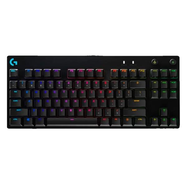 TECLADO GAMING RGB LOGITECH G PRO TKL MECï¿½NICO ALï¿½MBRICO INGLï¿½S 920-009388