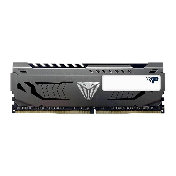 MEMORIA RAM PC 16GB PATRIOT PVS416G320C6 V4S DDR4 3200 MHZ CL16 1.35 V VIPER 4 STEEL. DISIPADOR ALUMINIO. XMP 2.0 DIMM 288 PINES